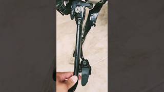 motorcycle side stand losing problem solve At Home motorcycle honda sidestand shorts [upl. by Llerruj]