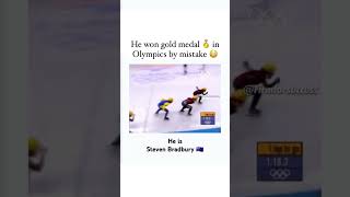 The Most Unexpected Gold Medal in History olympics winterolympics skating sports shorts [upl. by Zertnom]