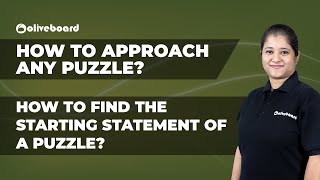 How To Approach Any Puzzles  How To Find Starting Statement of A Puzzle [upl. by Neelehtak]