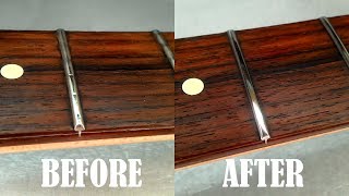 How to Level Crown amp Polish Guitar Frets [upl. by Lucia759]