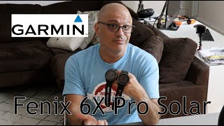 Garmin Fenix 6X Pro Solar Unboxing [upl. by Turtle745]