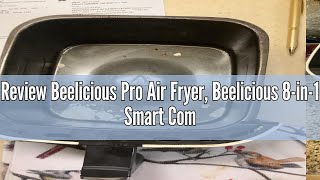 Review Beelicious Pro Air Fryer Beelicious 8in1 Smart Compact 4QT Air Fryers with Viewing Window [upl. by Airuam]