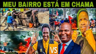 A FURIA DOS MOÇAMBICANOS DEPOIS DOS RESULTADOS DAS ELEIÇÕES AUMENTOU MOÇAMBIQUE ESTÁ EM CHAMA🇲🇿 [upl. by Nauqed]