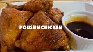 Best Chicken Poussin Recipe in 1 Minute Video [upl. by Eirene]