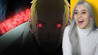 REAGINDO AS INCRIVEIS MITAGENS EM BORUTO ‹ Alpha › [upl. by Arutnev]