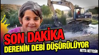 Narin Güran SON DAKİKA Derenin Debisi Düşürülüyor naringüran sondakika diyarbakır dere kepçe [upl. by Enilrem]