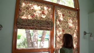 How to Make Roman Shades Using IrononRoman Rib Tape [upl. by Raine859]