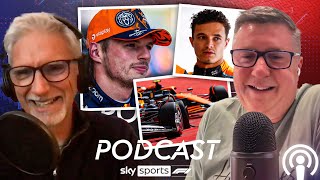 The Max  Lando crash  DISCUSSED 💥🎙  Sky Sports F1 Podcast [upl. by Nivlag]