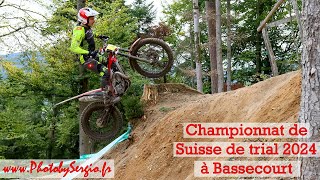 Championnat de Suisse de trial 2024  Bassecourt [upl. by Aubarta]