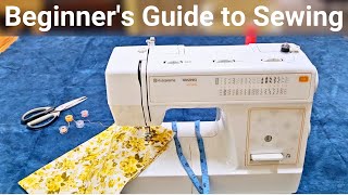 Learn How to Use a Sewing Machine  Your Complete Beginners Guide [upl. by Blankenship]