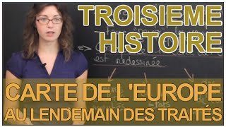 La carte de lEurope au lendemain des traités  Histoire  3e  Les Bons Profs [upl. by Otrebtuc474]