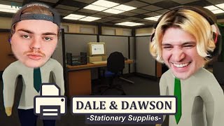 Among Us meets The Office  xQc Plays Dale amp Dawson Stationery Supplies [upl. by Ihculo]