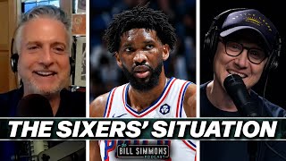 A Miserable 76ers Situation and Joel Embiid’s Sudden Career Crossroads  The Bill Simmons Podcast [upl. by Girard462]