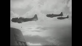 Castle Films newsreel 1943  Bismarck Sea Victory  Historic WWII Footage [upl. by Lirrad]