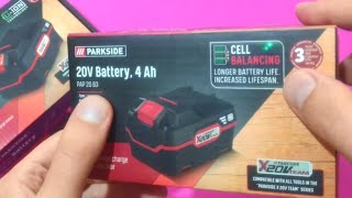 Parkside New X20V Team Battery  Is There Really a New Battery Design Inside [upl. by Carmelo]