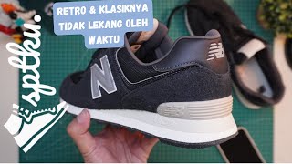 New Balance 574 l Tur Sepatu [upl. by Ybbor388]