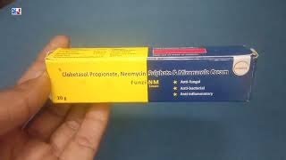 Funzi NM Cream  Clobetasol Propionate Neomycin Sulphate amp Miconazole Cream Uses  Funzi NM Cream [upl. by Ahsetel]