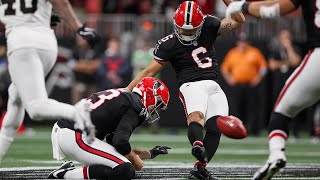 Every Younghoe Koo field goal vs Saints  2024 Regular Season Week 4 [upl. by Ahseik430]