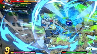 DRAGON BALL FighterZ 5 Set Bardock SS Vegeta Beerus vs SSB Gogeta Vegeta DBS Broly [upl. by Otilopih]