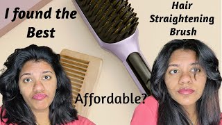 Lifelong Hair Straightener Brush  Affordable Hair Straightener Review  First Impression [upl. by Curtis]