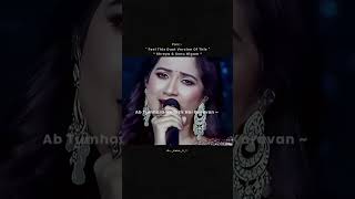 TUM HUE MAHERBAAN shreyaghoshal lyrics status 2024 love ytshort yt music song shorts crush [upl. by Avonasac]