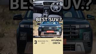 3 Reasons Why the Hyundai Creta is the Best Compact SUV in 2024 🚗 hyundaicreta [upl. by Enahsal]