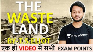 The Waste Land by TS Eliot With Most Important Exam Points बस इतना ही काफी है [upl. by Glad]