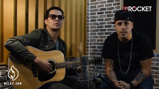 Nicky jam Ft El Profepiso21  Piensas En Mi  Versión Acústica  NickyJamPR [upl. by Nylrebma]