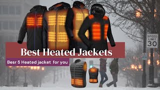 Heated Jacket 5 Best Heated Jackets in 2022 Buying Guide [upl. by Missi]