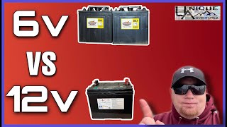 6v vs 12v BATTERIES FOR YOUR RV  BUDGET RV BATTERY UPGRADE [upl. by Aierbma]