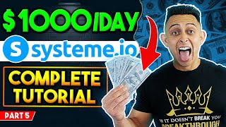 SystemeIO Step By Step Tutorial Affiliate Marketing amp AI Business Walkthrough [upl. by Atekin]