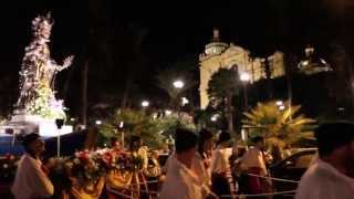 La processione notturna di San Vito a Mazara del Vallo  agosto 2015 [upl. by Gaskins]