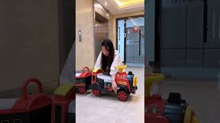 Magical Little Train for Kids with Awesome Lights  Fun and Colorful Train Ride [upl. by Lhary]