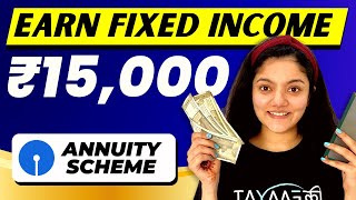 Monthly Guaranteed Income in SBI  SBI Annuity Deposit Scheme 2023 [upl. by Joashus993]