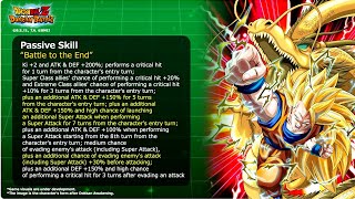 NEW REALLY STRONG SUPER EZA SSJ3 GOKU DETAILS  Dragon Ball Z Dokkan Battle [upl. by Anelaf]