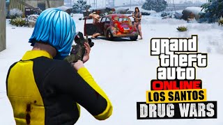 MALDITOS HIPPIES E ALTRUÍSTAS  GTA Online Drug Wars [upl. by Audsley340]