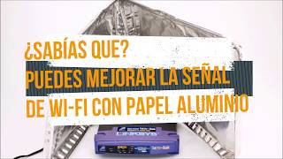 ¿Sabías que puedes mejorar la señal de Wi Fi con papel aluminio [upl. by Katzen]