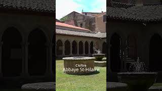 CLOITRE ABBAYE SAINT HILAIRE  Aude [upl. by Rehpotirhc130]