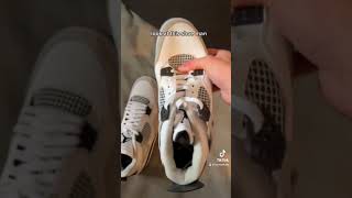 Jordan 4 DHGate VS StockXKicks Comparison 🔌 [upl. by Kall398]