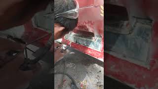 MIG WELDING GASLESS migwelding migweld everyone shortvideos [upl. by Anatole]