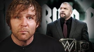 Dean Ambrose exposes Triple Hs weakness March 9 2016 [upl. by Tsirc612]