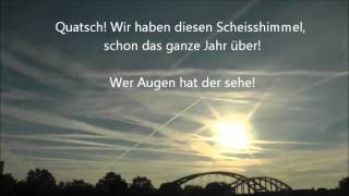 GEOENGINEERING Bayern 5 Schleierfahndung am Himmel Sendung vom 14102012 [upl. by Aliuqa313]