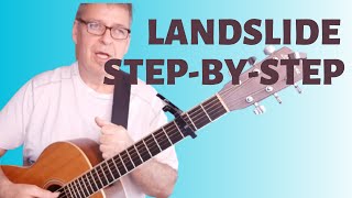 How to Play Landslide by Fleetwood Mac on Guitar [upl. by Ikram]