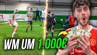 XXL FUßBALL TURNIER UM 1000€ Mini WM [upl. by Oicram]