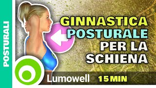 Ginnastica Posturale Per La Schiena [upl. by Ahsiruam]