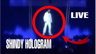 SHINDY TRITT ALS HOLOGRAM LIVE AUF HOLOGRAM AUFTRITT SHINDY SPLASH 2019 [upl. by Reuben351]