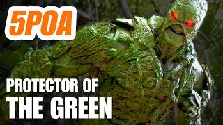 All About THE GREEN DC Multiverse Rebirth Swamp Thing Megafig  5POA Action Figure Review [upl. by Winton]