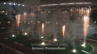 Speedway Grand Prix Fireworks Cardiff 2009 [upl. by Lupiv]