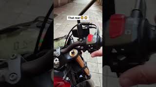 Suzuki GSXS1000 exhaust sound 🥵🤯 so loud 🔊 [upl. by Yrrat]