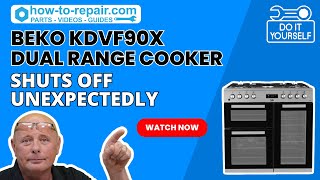 Beko KDVF90X Dual Fuel Range Cooker Cuts Out After Its Been On For a While amp Shuts Off Unexpectedly [upl. by Enileda]